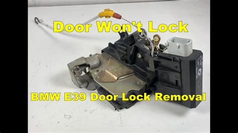 Bmw E Rear Door Lock Actuator