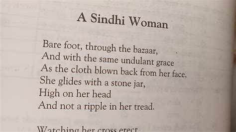 A Sindhi Woman Poem By Jan Stall Worthy Explanation Of Poem A Sindhi