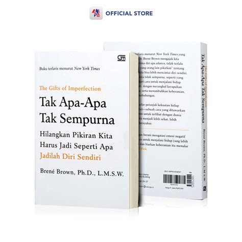 Jual Buku Motivasi Self Improvement Tak Apa Apa Tak Sempurna