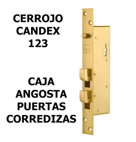 Cerradura Candex 123 Puerta O Porton Corrediza Mebuscar Argentina