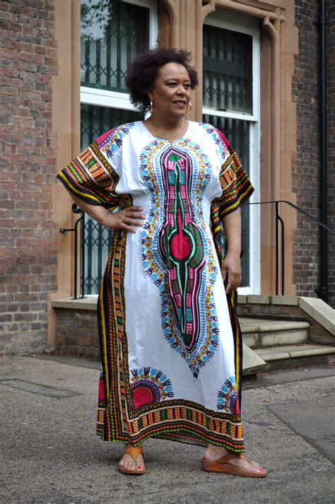 One Size Kaftan Dashiki Dress Etsy Uk