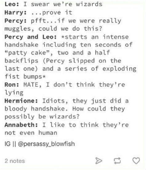 Demigods And Wizards Percy Jackson Funny Percy Jackson Memes Percy Jackson Quotes