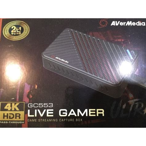 Avermedia GC553 Live Gamer Ultra 4K แคปเจอรการด Shopee Thailand