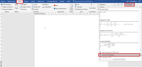 Como Inserir F Rmulas No Word Tcc Descomplicado