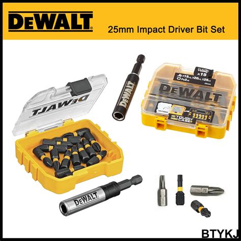 Dewalt Pcs Mm Screwdriver Set Flextorq Impact Driver Bit Set