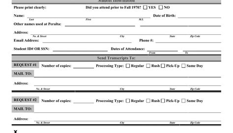 Laney College Transcripts ≡ Fill Out Printable Pdf Forms Online