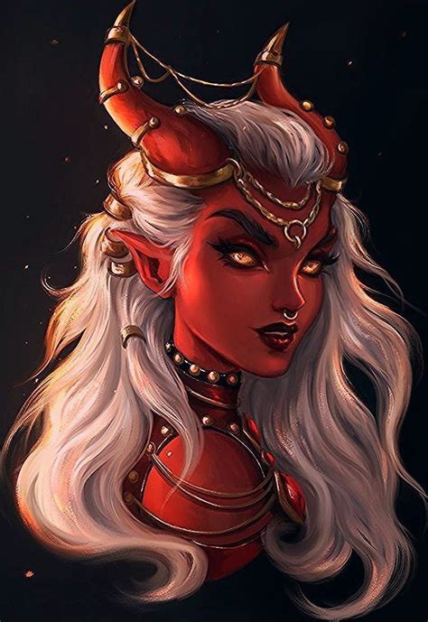 Personagens De Inspiração Personagens Bonitos Demonios Femininos Desenhos Arte Negra Imagens