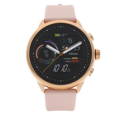 Smartwatch Fossil Wellness Edition Ftw Blush Silicone Zapatos Es