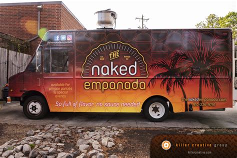 The Naked Empanada Raleigh Graphic Design Logo Design