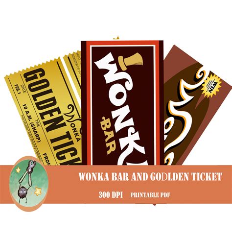 Free Printable Wonka Bar Wrapper Template - Free Printable A To Z