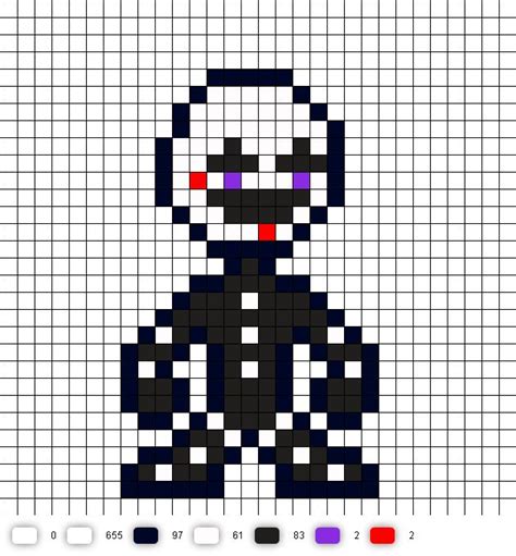 15 Best 8 Bit Five Nights At Freddys Images On Pinterest Pixel Art Templates Bead Patterns