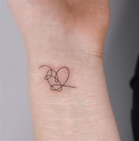 50 Seriously Beautiful BTS Tattoo Designs See Dainty Bold Colorful