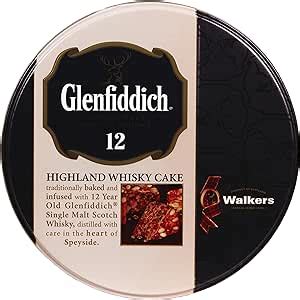 Walkers Shortbread Glenfiddich Highland Whisky Cake Traditional Cake