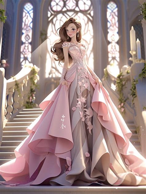 Gorgeous Gowns Beautiful Dresses Fantasy Dresses Fantasy Ball Gown Fantasy Dress Drawing