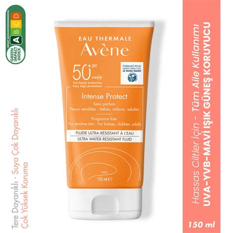 Avene Intense Protect Ultra Water Resistant Fluide SPF50 150 Ml