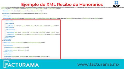 Ejemplo Xml Recibo De Honorarios Factura Electronica En L Nea Facturas