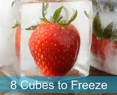 8 Creative Ways To Use Ice Cube Trays Ice Cube Trays Healthy Snacks