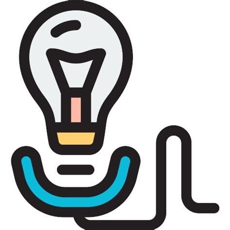 Light Bulb Idea Vector SVG Icon SVG Repo