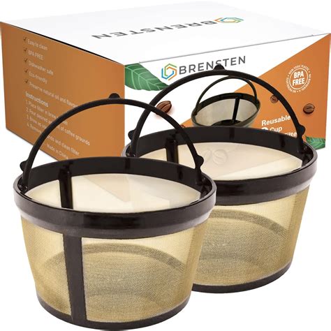 Cup Reusable Filter Basket With Closed Bottom Fits Mrcoffee Coffee