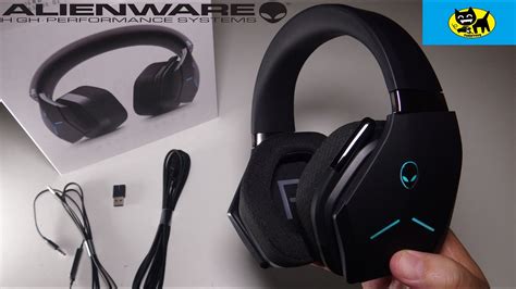 Alienware Wireless Gaming Headset Aw Surround Sound Works W