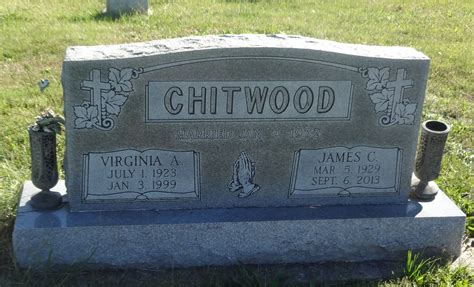 Mrs Virginia A Wicklein Chitwood 1923 1999 Find A Grave Memorial