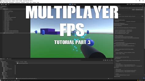 Tutorial Online Multiplayer FPS Unity Photon Fusion EP3 Shooting