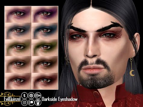 EvilQuinzel S Darkside Eyeshadow In 2024 Makeup Cc Eyeshadow Sims 4