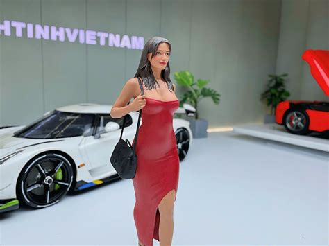 MÔ HÌNH NHÂN VẬT FIGURE HOT GIRL ĐẦM ĐỎ TỶ LỆ Mô Hình Tĩnh Việt Nam