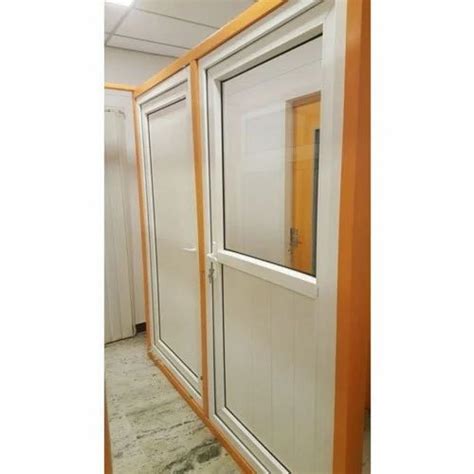 Toughened Glass Lever Handle White Upvc Doors Mm At Rs Square