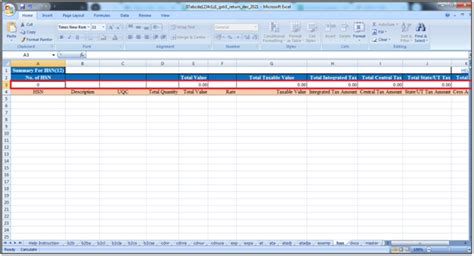 If Hsn Wise Summary Does Not Show At The Time Of Exporting Gstr