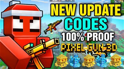 NEW PIXEL GUN 3D CODES SEPTEMBER 2022 PIXEL GUN 3D PROMO CODES