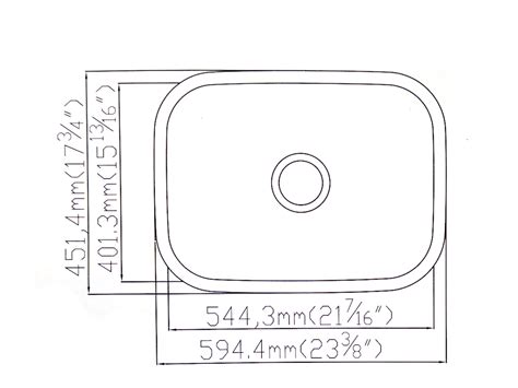 Single Short Undermount Sink - 18 G Stainless Steel – Omega Diamond Inc.