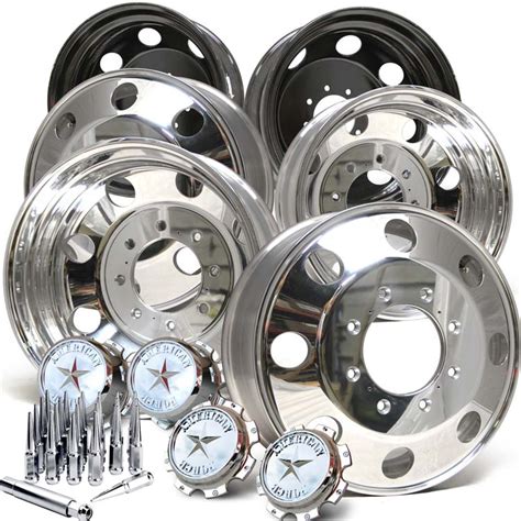 19 5 Aluminum Dual Wheels For Ford F 350 Dually 1998 2004 Buy Truck Wheels