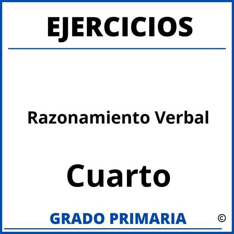 Razonamiento Verbal Sexto Grado De Primaria Fichas En Porn Hot Sex