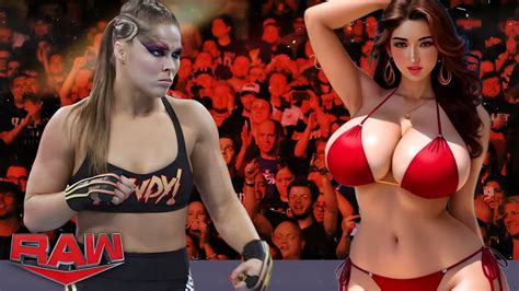 Wwe Full Match Rounda Rousey Vs Hoty Sohana Monday Night Raw Full