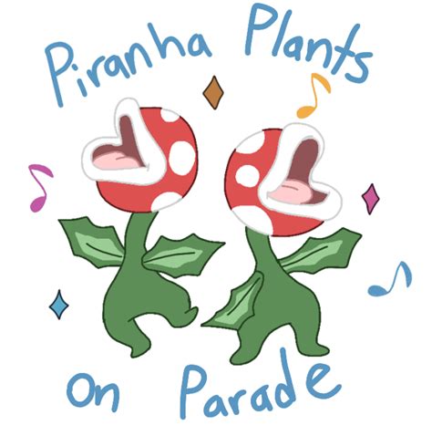 Piranha Plants On Parade By Sylveon65yaj On Deviantart