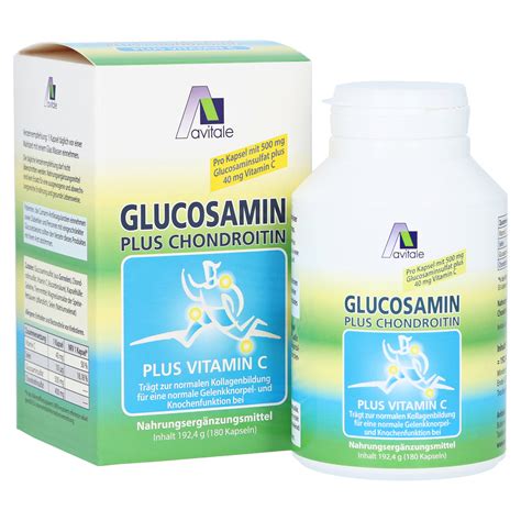 Glucosamin Mg Chondroitin Mg Kapseln Gratis Teufelskrallen