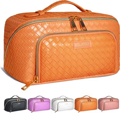 Amazon Zauknya Large Capacity Travel Cosmetic Bagmakeup Bag For