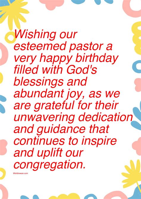 53 Birthday Messages Wishes And Captions For Pastor WishBreeze