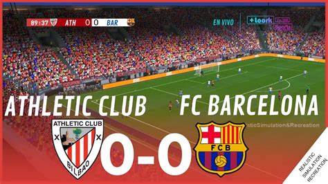 Athletic Club 0 0 Fc Barcelona Highlights Mar 03 2024 Simulación