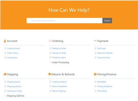 basic layout echo knowledge base