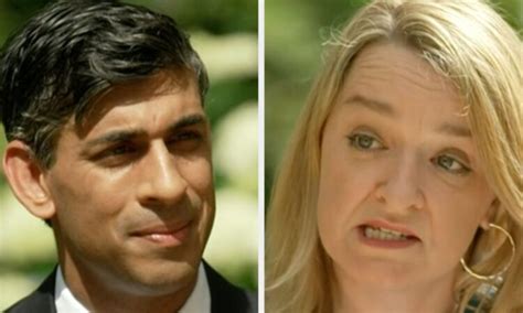 ‘a Parallel Universe Rishi Sunak Skewered By Laura Kuenssberg Over