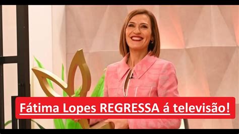 F Tima Lopes Est Prestes A Regressar Novo Desafio Na Sic Youtube