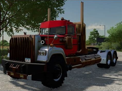 Farmsim Modreview Mack Superliner X By Studio Part Youtube