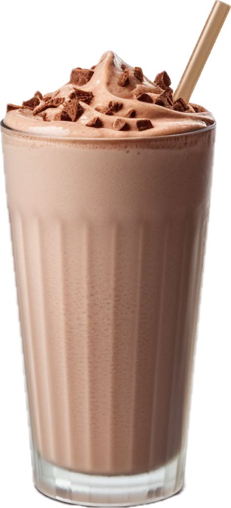 AI Generated Chocolate Milk Shake Png 34918881 PNG