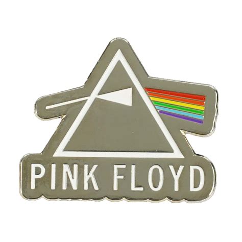 Pink Floyd Logo Pewter Pin Badge 417939 Rockabilia Merch Store