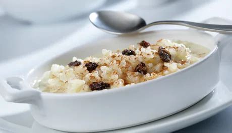 Arroz con leche con pasas y canela - Gurmé