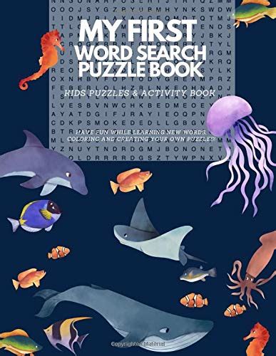 My First Word Search Puzzle Book Kids Puzzles And Activity Book Have