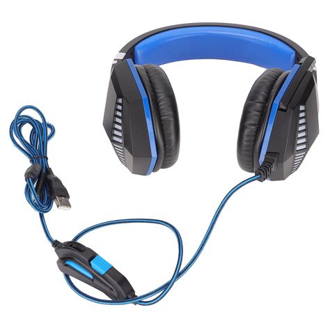 S510 Wired Gaming Headset Volume Control Luminous Surround Stereo