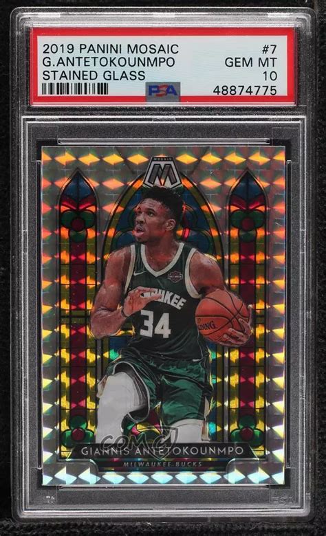 Giannis Antetokounmpo Mosaic Stained Glass Ssp Price Guide